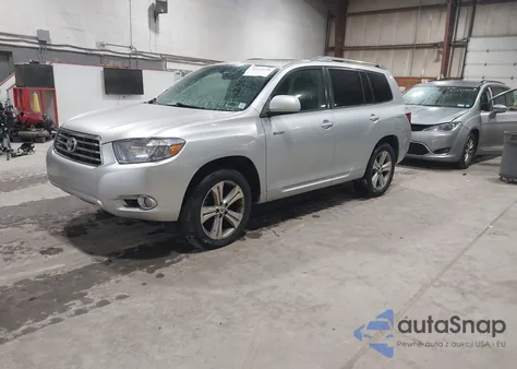 2008 Toyota Highlander Sport из США, поврежденный, VIN JTEES43A782086351
